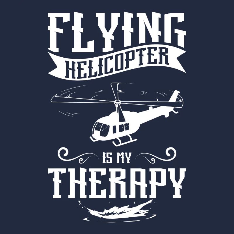 Flying helicopter is my therapy