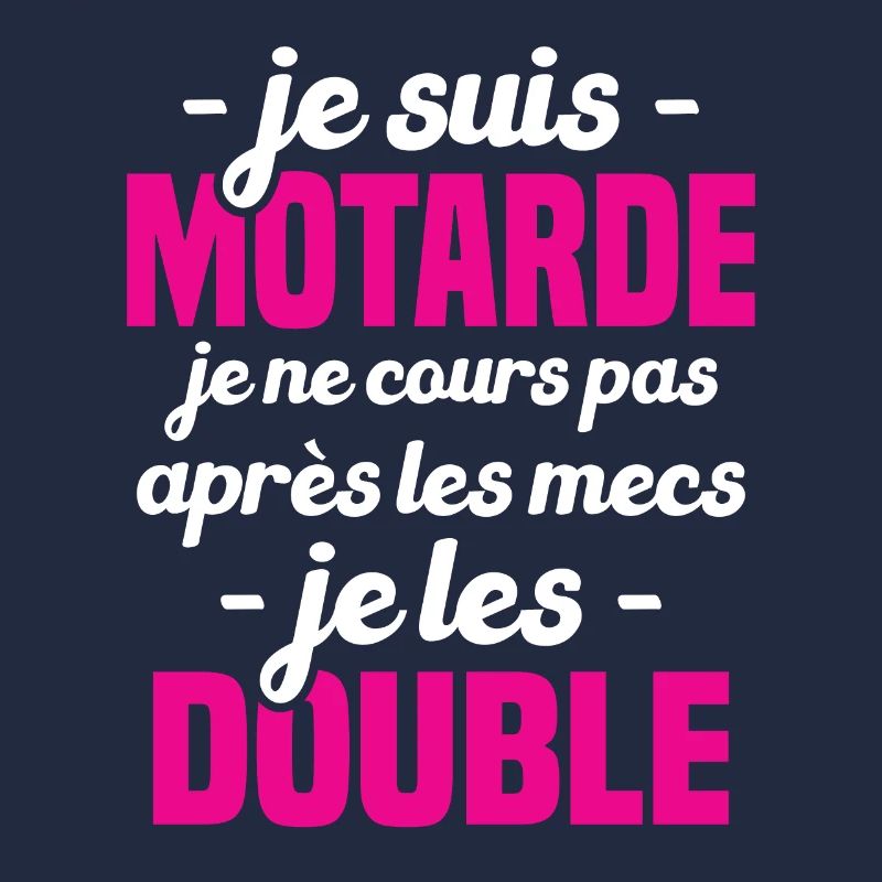 Je suis motarde je ne cours pas après les mecs