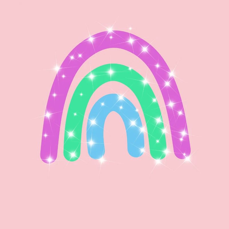 Polysexual Glitter Rainbow