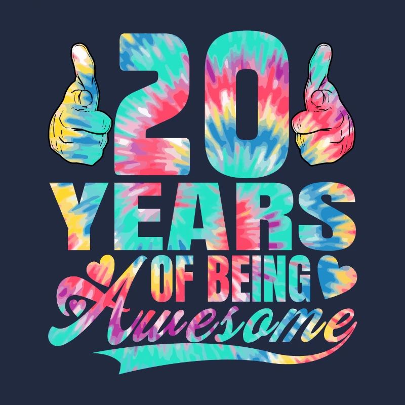 20e anniversaire ou anniversaire 20 ans d’existence