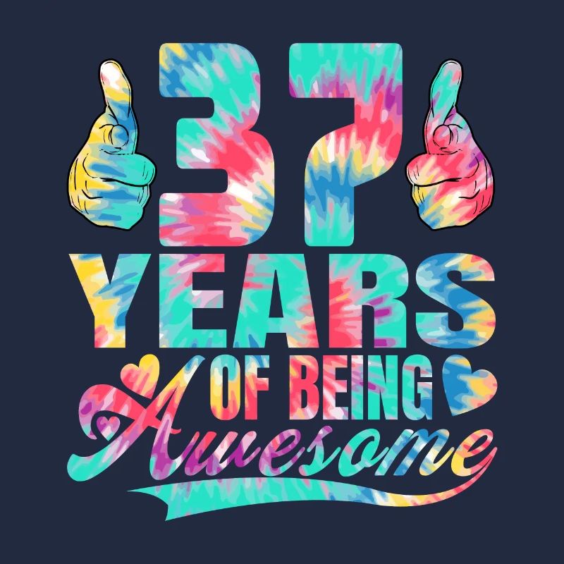 37e anniversaire ou anniversaire 37 ans d’existence