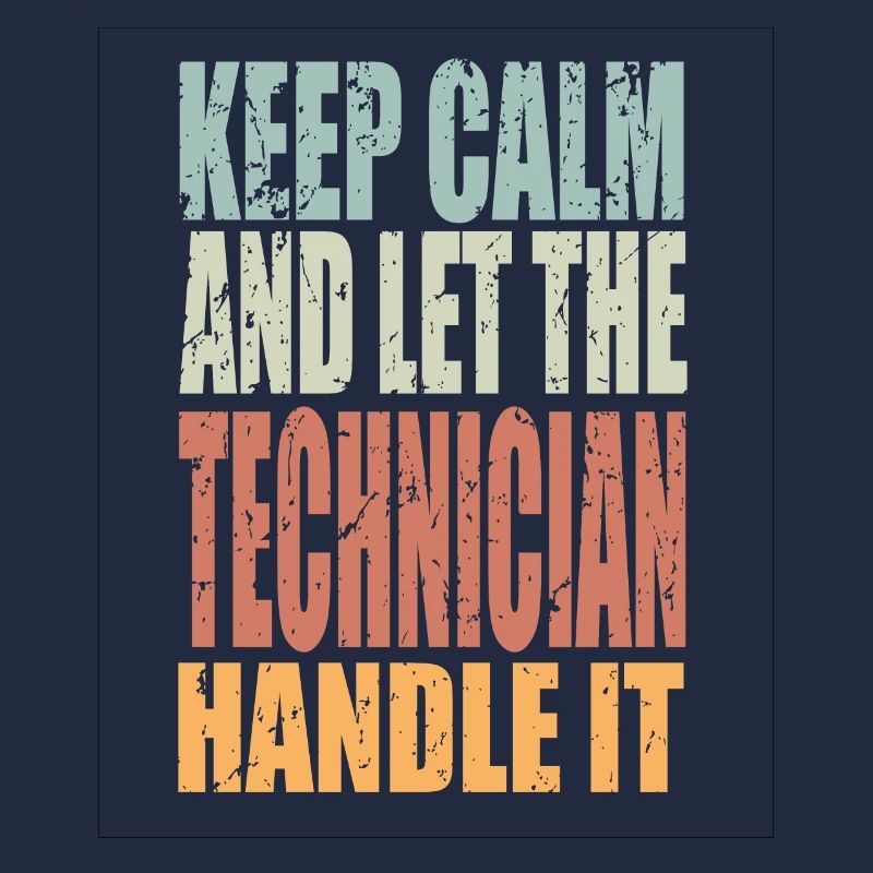 Keep Calm Techniker Spruch Techniker Geschenk