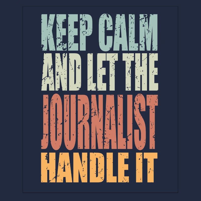 Keep Calm Journalist Spruch Journalist Geschenk
