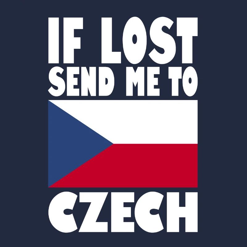 Czech Republic Flag Saying