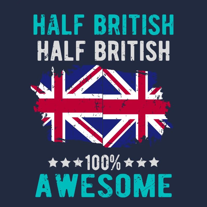 Moitié britannique moitié britannique
