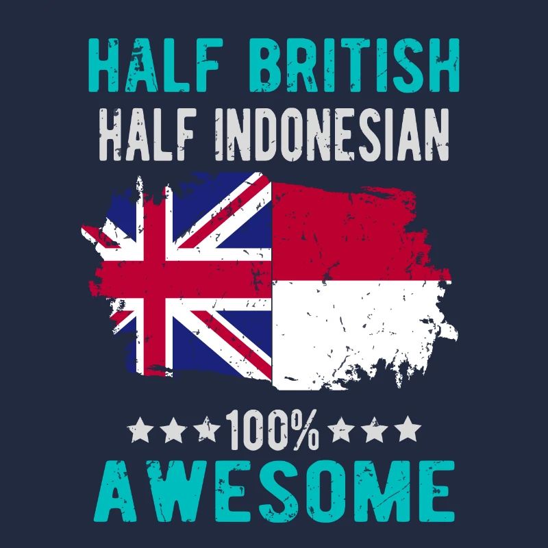 Half British Half Indonesian