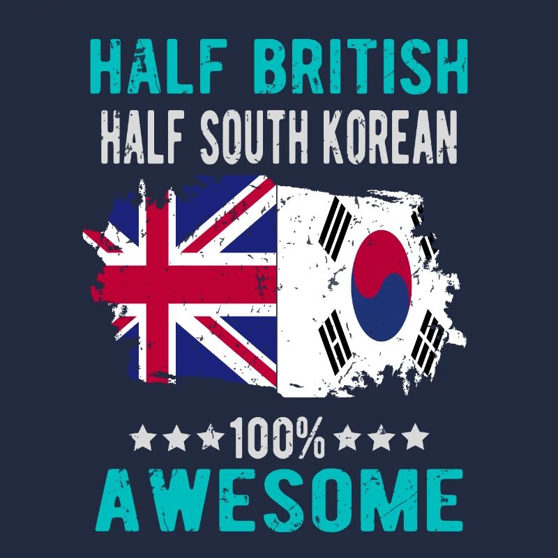 Moitié Britannique moitié Sud-Coréens