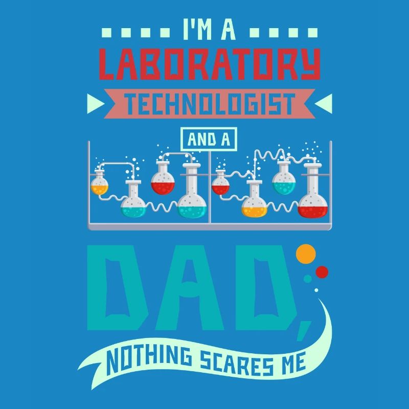 Technologue de laboratoire et papa
