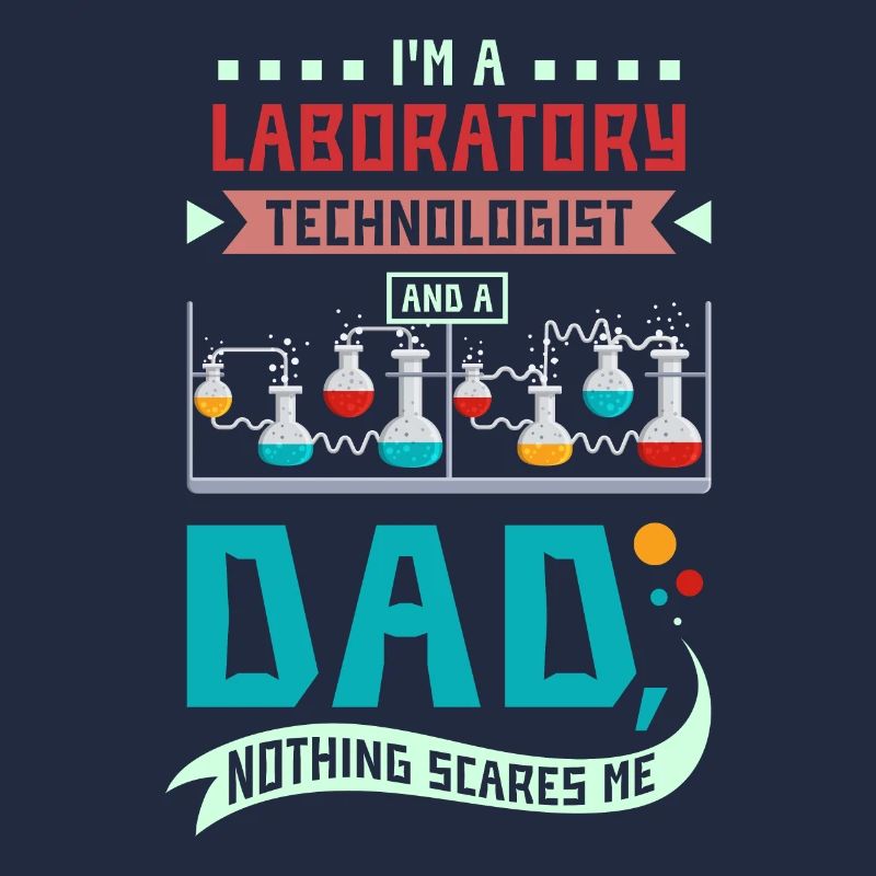 Technologue de laboratoire et papa
