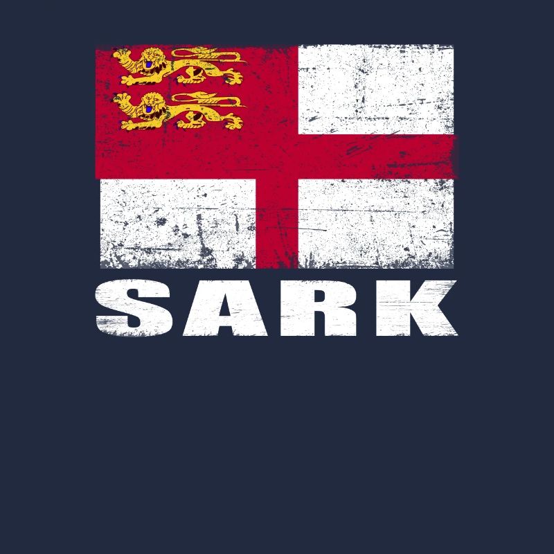 Drapeau de Sark Grunge Drapeau de Sark