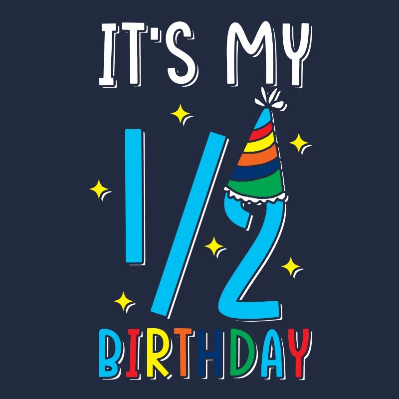 Anniversaire de six mois 1/2 ans