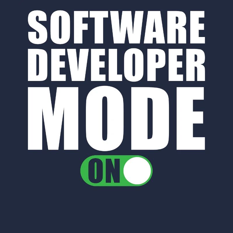 Mode développeur de logiciel activé