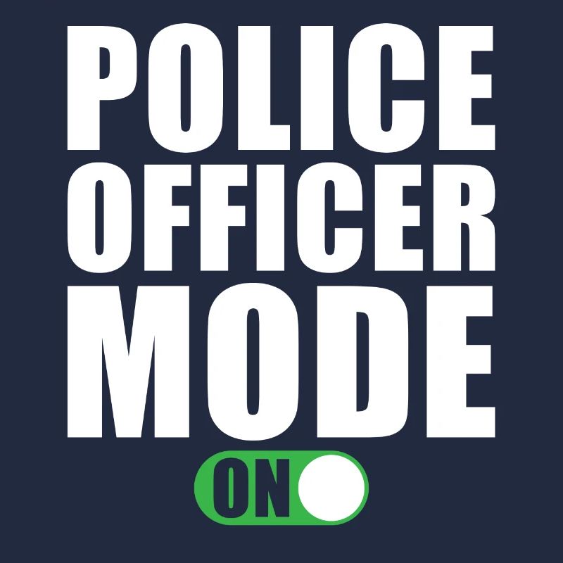 Polizist Modus Ein Polizei Polizeibeamter