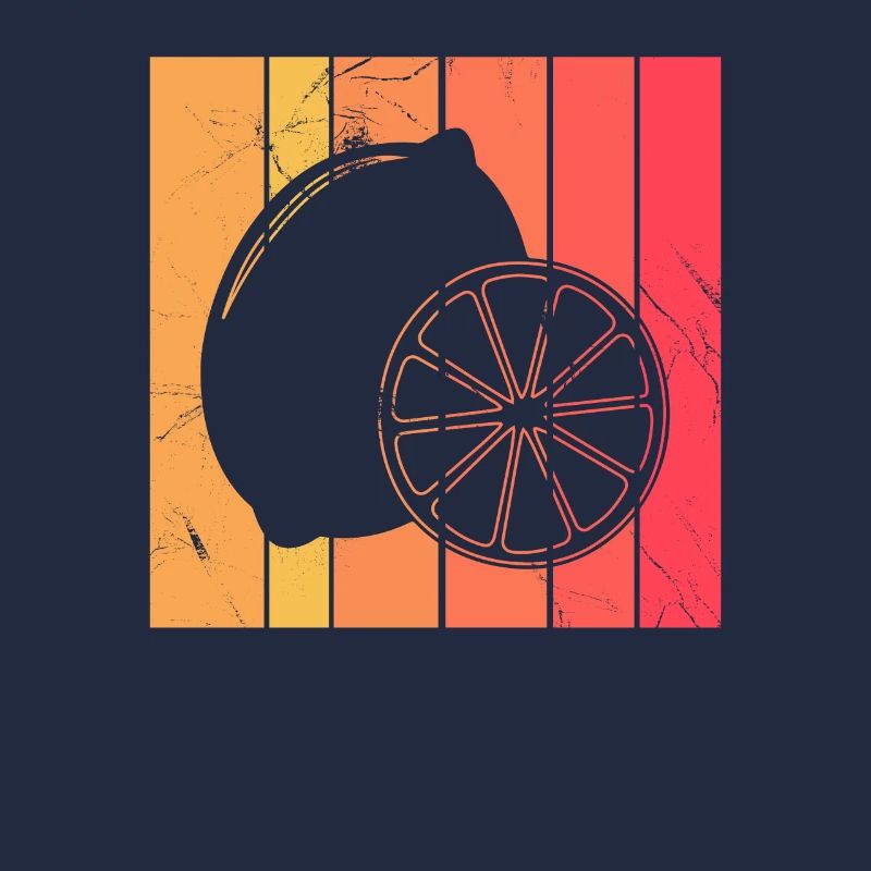 Lemon Fruit Lover Retro Lemonade Idée cadeau