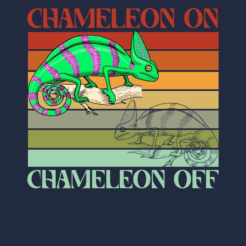 Chameleon on Chameleon off