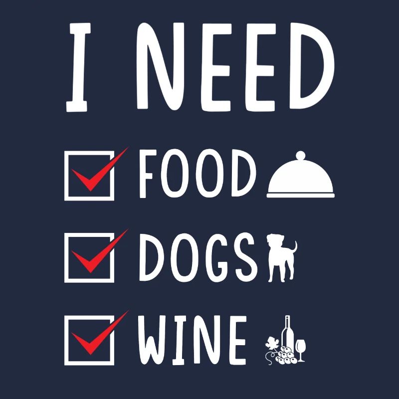 Essen Hunde Wein