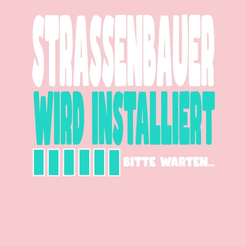 Strassenbauer wird installiert