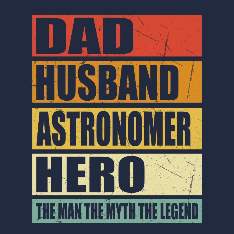 Vater Ehemann Astronom Held