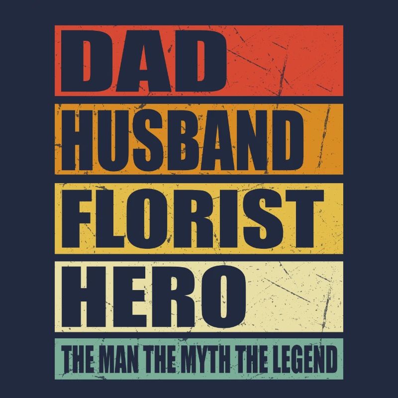 Vater Ehemann Florist Held