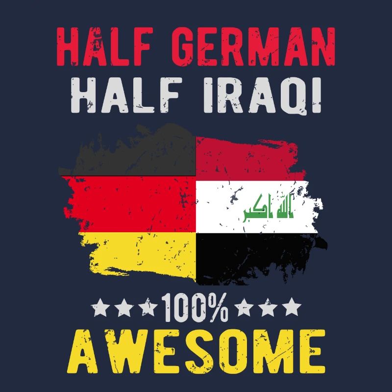 Half German Half Iraki