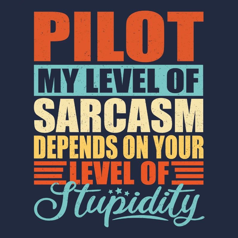 Pilot sarcasm Funny pilot