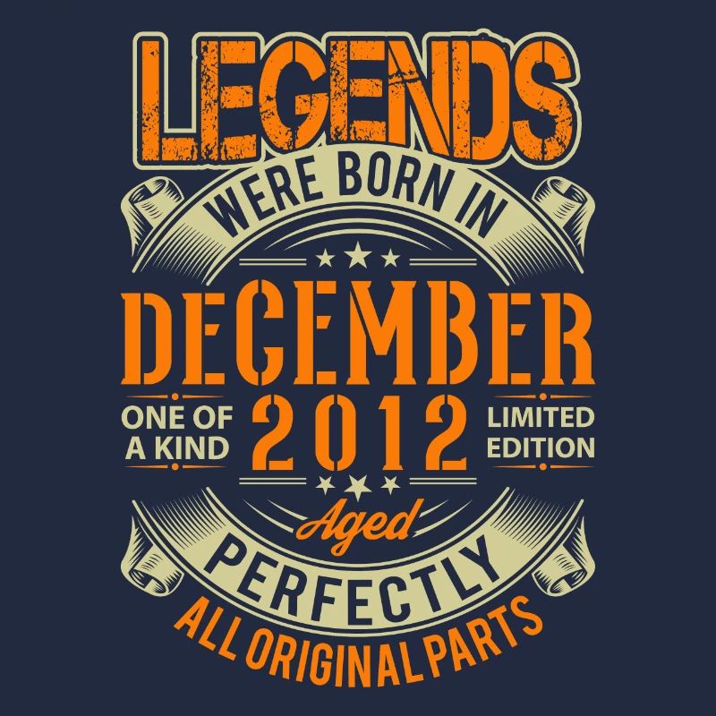 2012 Décembre Birthday Legend