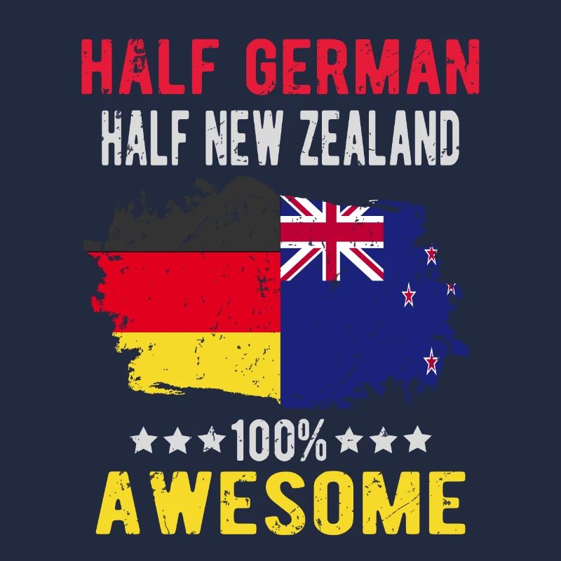 Moitié Allemands moitié Néo-Zélandais