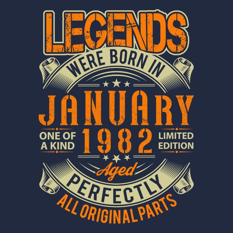 1982 Janvier Birthday Legend