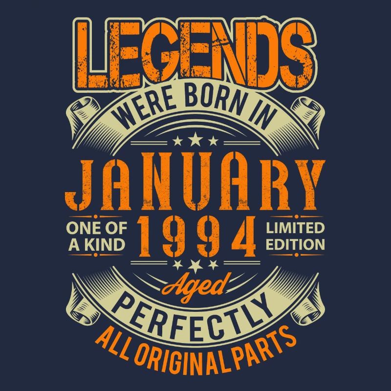 1994 January Birthday Legend