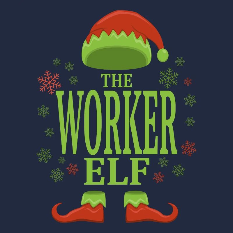 Elfe de Noël ouvrier