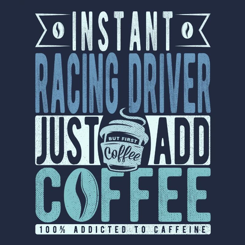 Café de pilote de course