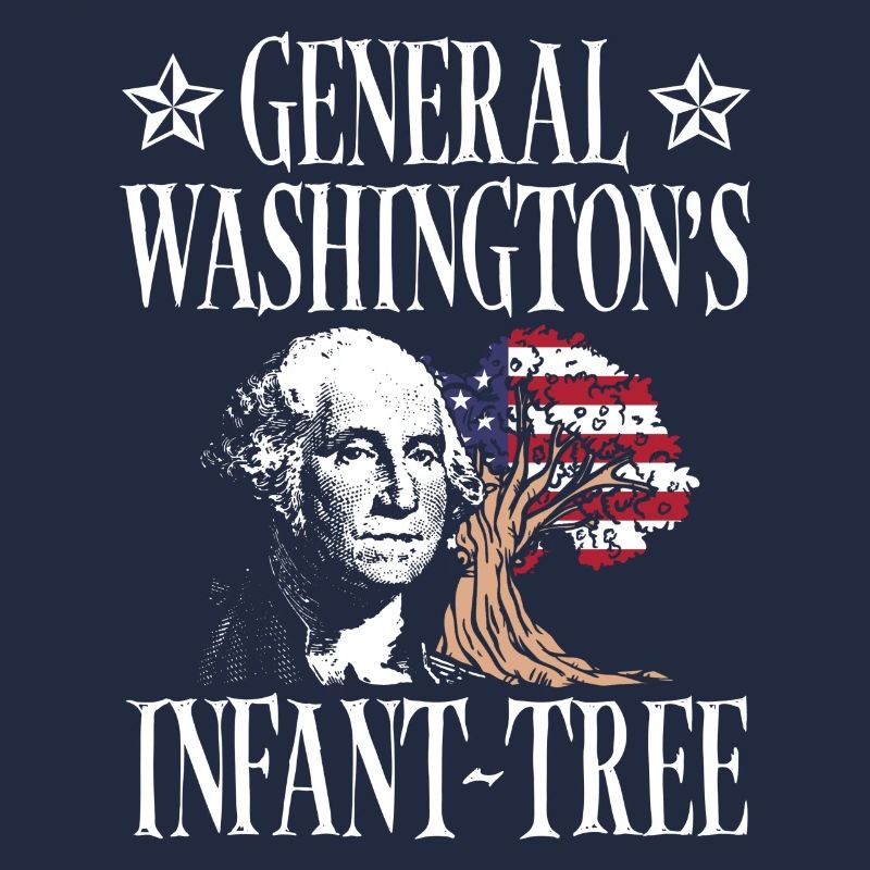 General Washingtons Säuglingsbaum 4. Juli