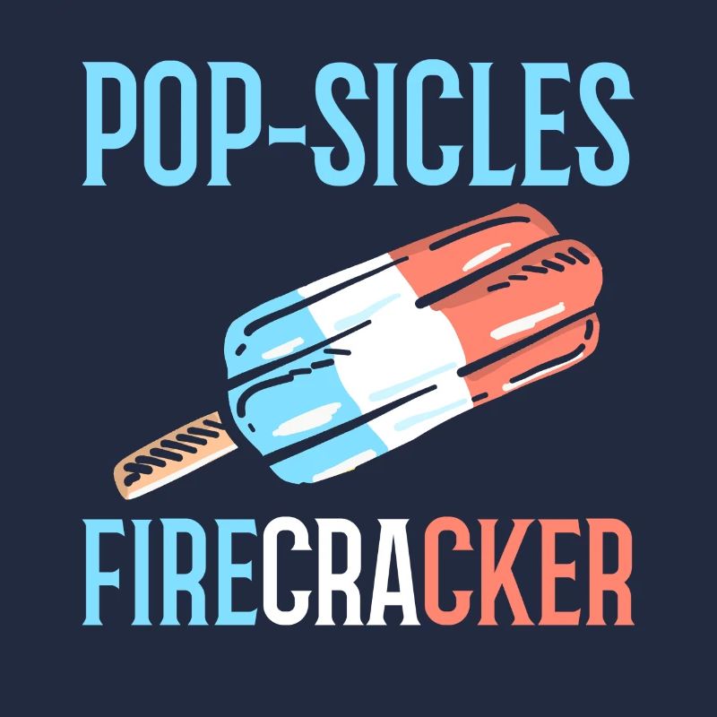 Eis Feuerwerkskörper 4. Juli Unabhängigkeitstag
