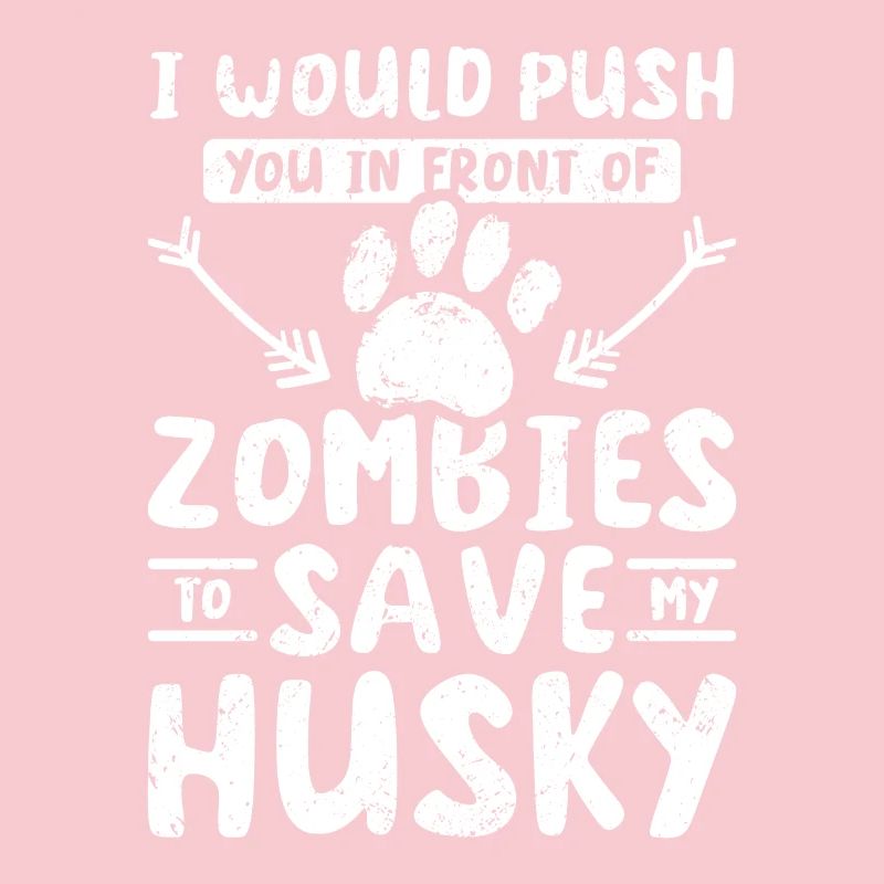 Vous pousser devant les zombies pour sauver mon husky