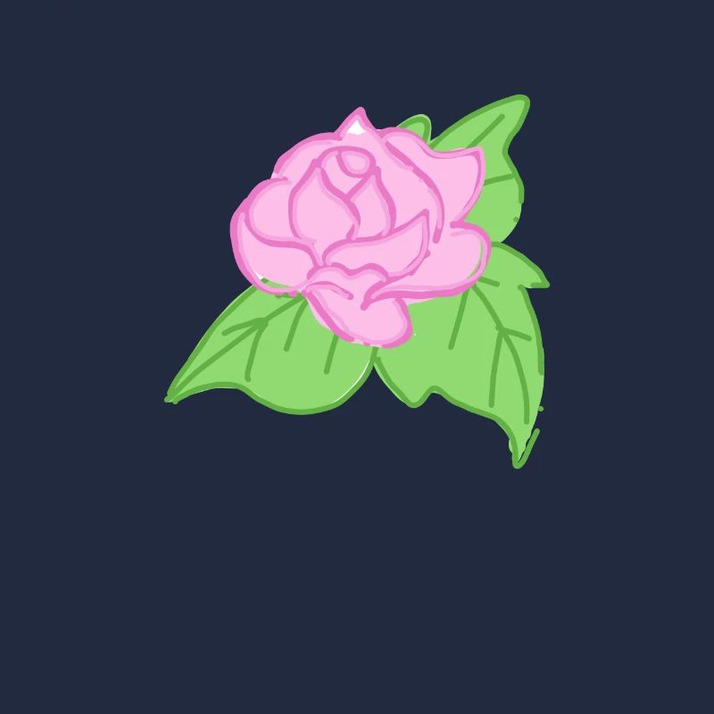 Rose Red Rose Hand-drawn