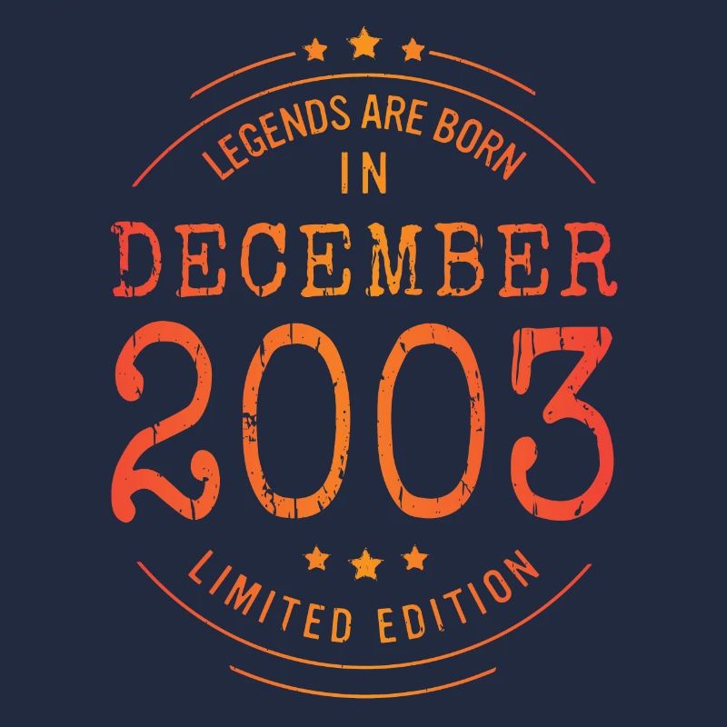 Anniversaire Décembre 2003 Edition Limitée Millésime