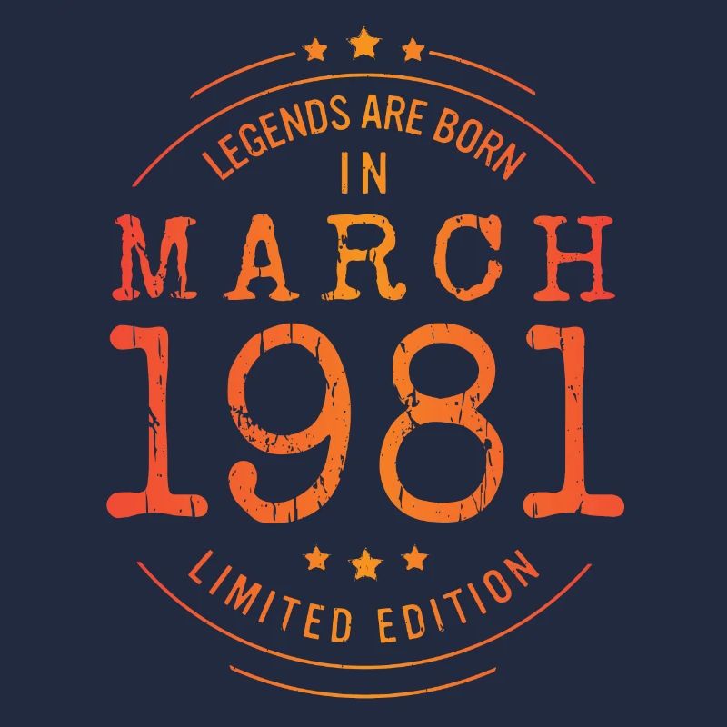 Anniversaire Mars 1981 Edition Limitée Millésime