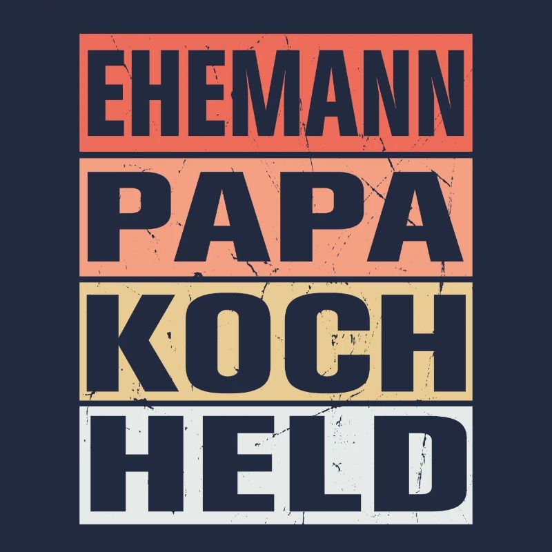 Koch Vater Ehemann Held