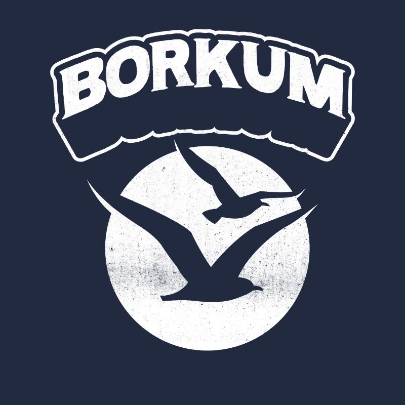 Borkum Möwe Insel Shirt