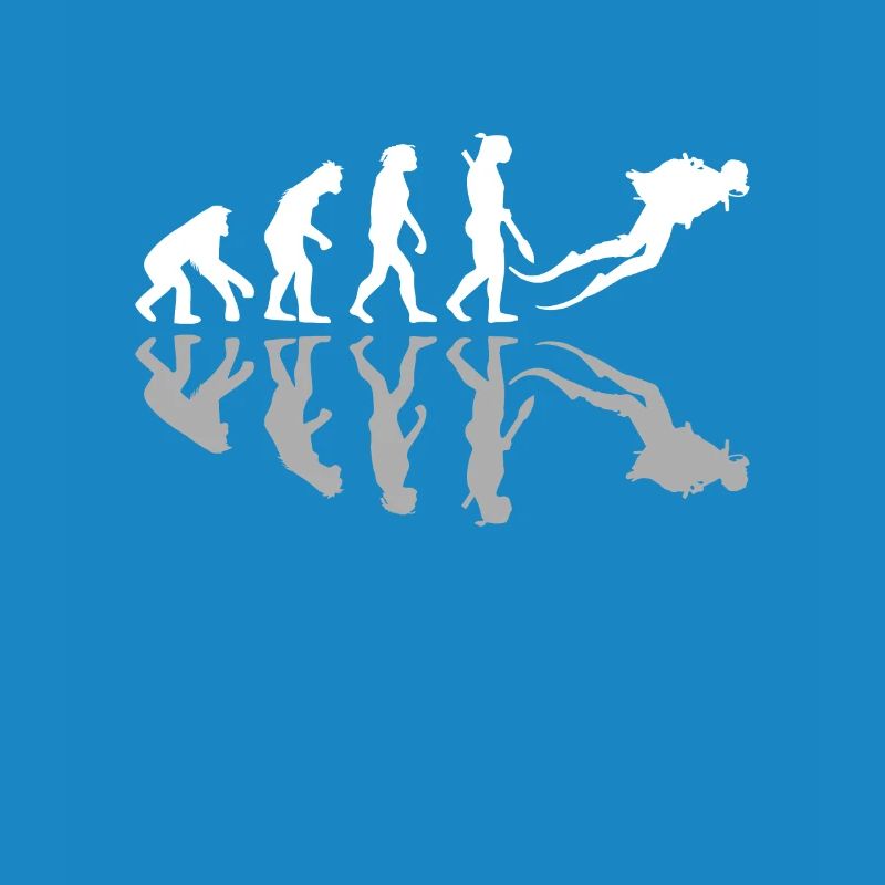 Plongée sous-marine Human Evolution Diver Ocean Lover