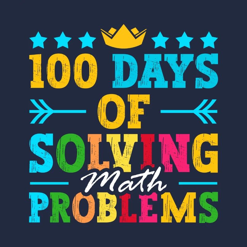 100 days to solve math problems