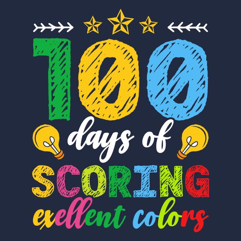 100 jours d’excellente école de couleurs exceptionnelles