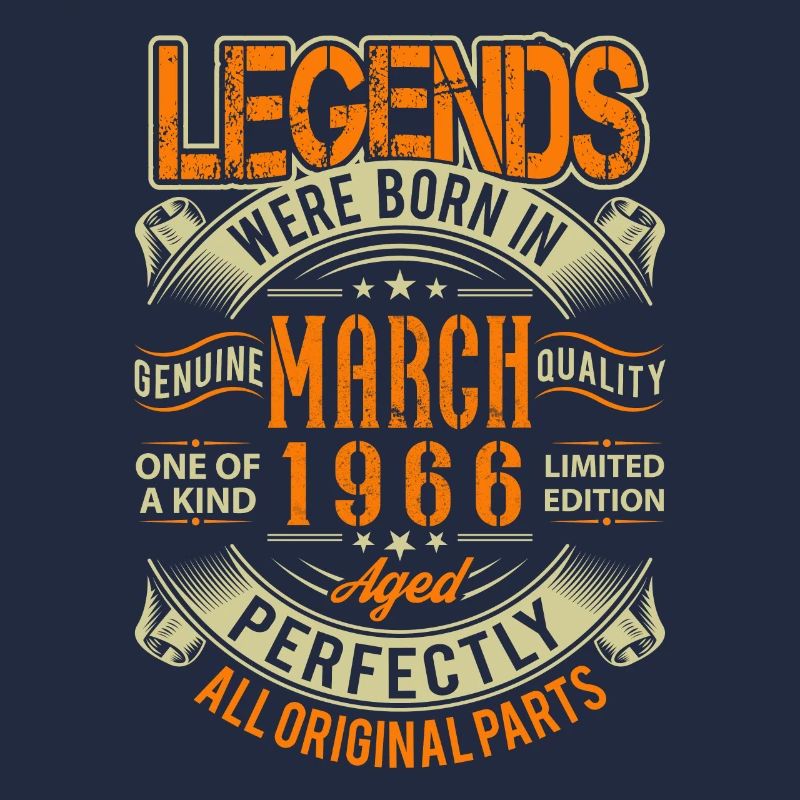 1966 March Birthday Legend