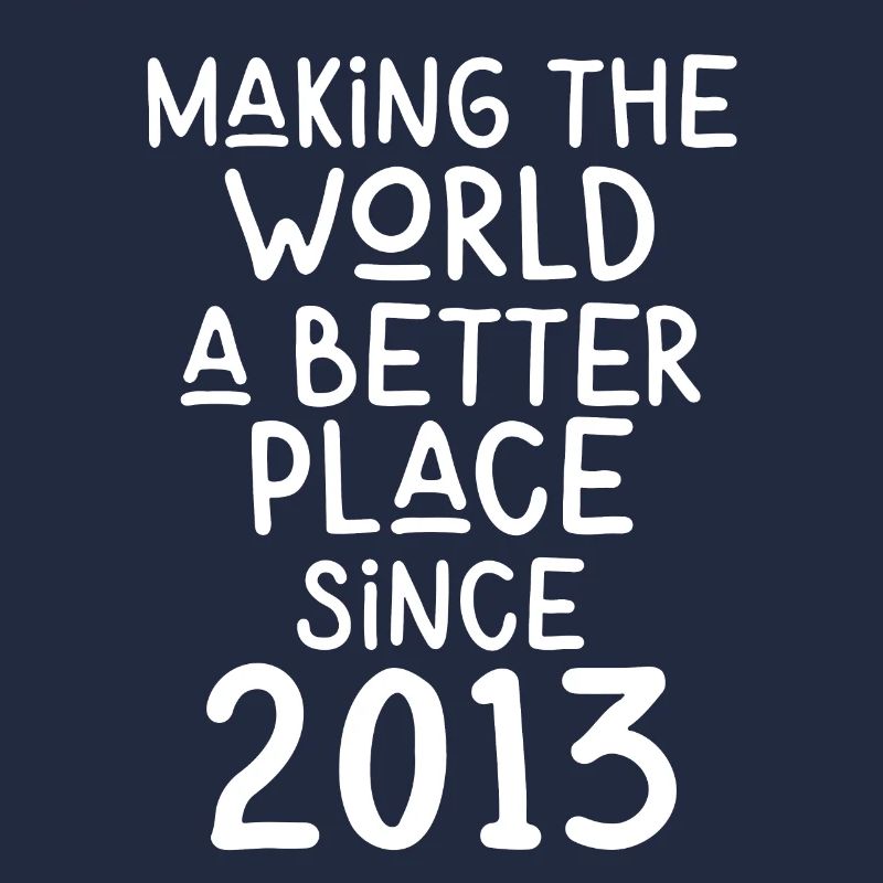 Making the World a better place since 2013
