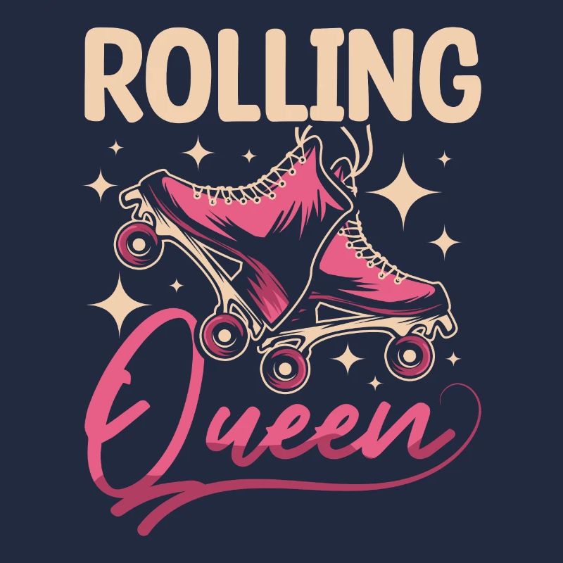 Inline skating rolling queen