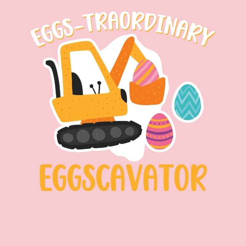 Eggs-traordinary Eggscavator Baubagger Bagger