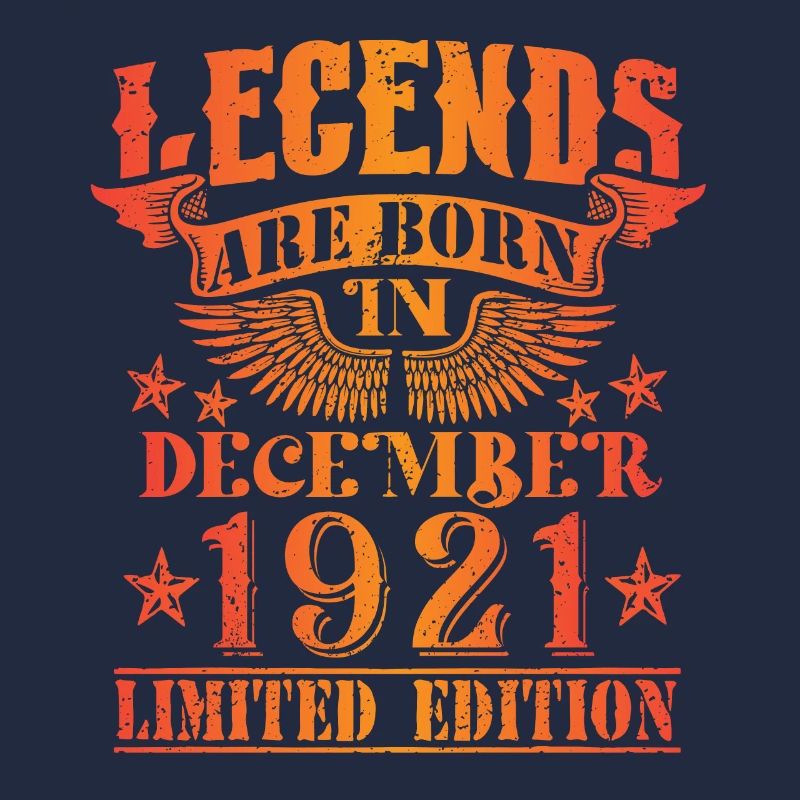 Anniversaire Décembre 1921 Edition Limitée Millésime
