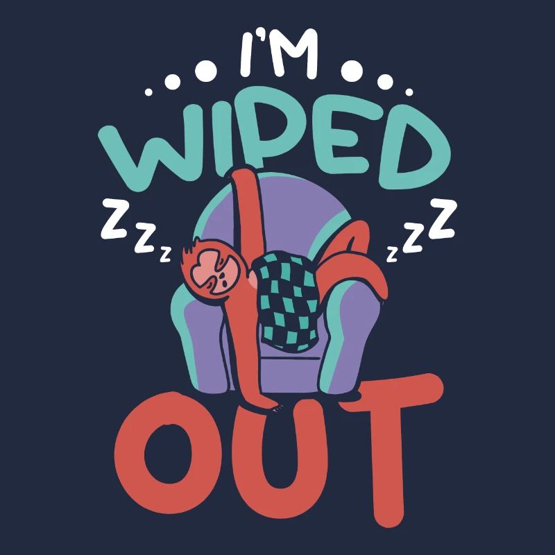 I'm wiped out Sleeping Sloth