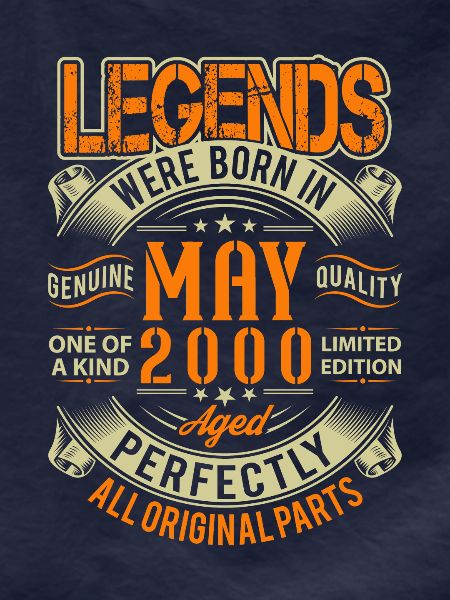 2000 May Birthday Legend