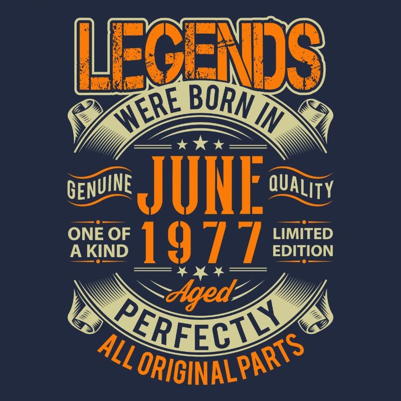 1977 June Birthday Legend